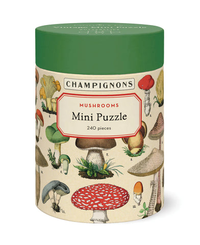 Cavallini Mini Mushroom Puzzle
