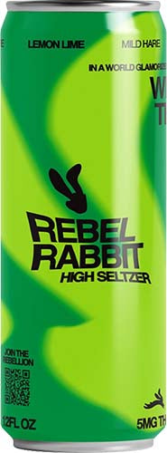Rebel Rabbit Mild Lemon Lime 4pk Can – White Horse Wine and Spirits