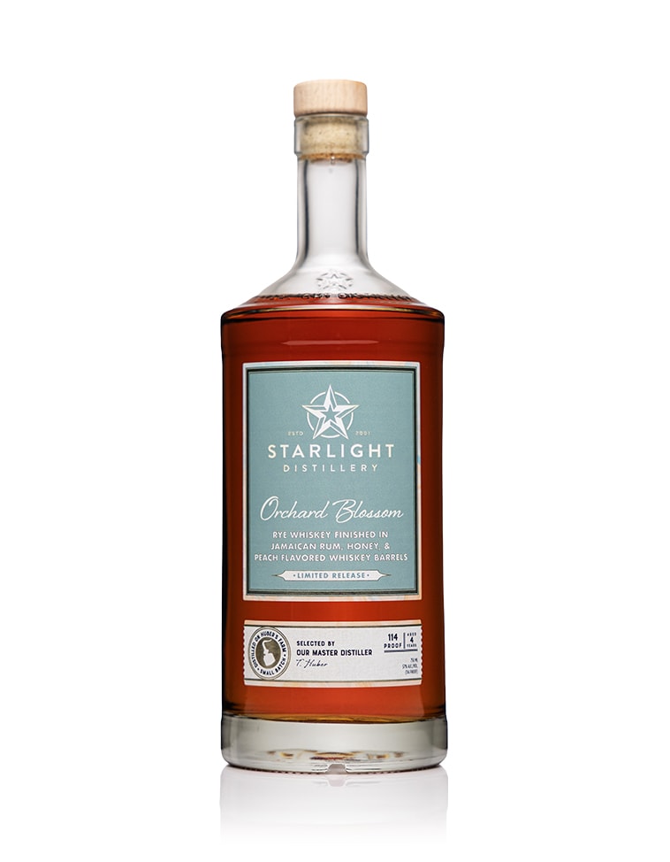 Starlight Orchard Blossom Rye Whiskey