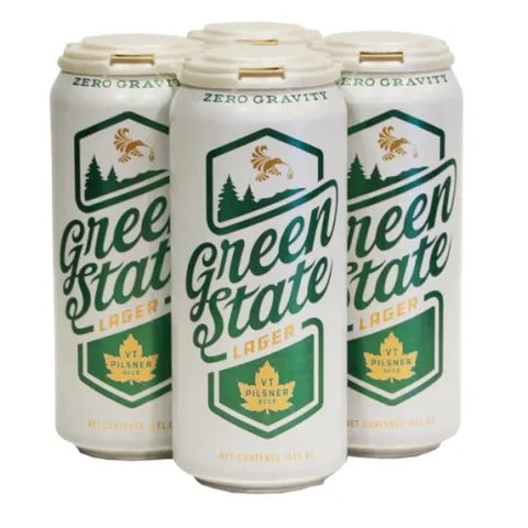 Zero Gravity Green State Lager 4pk Can