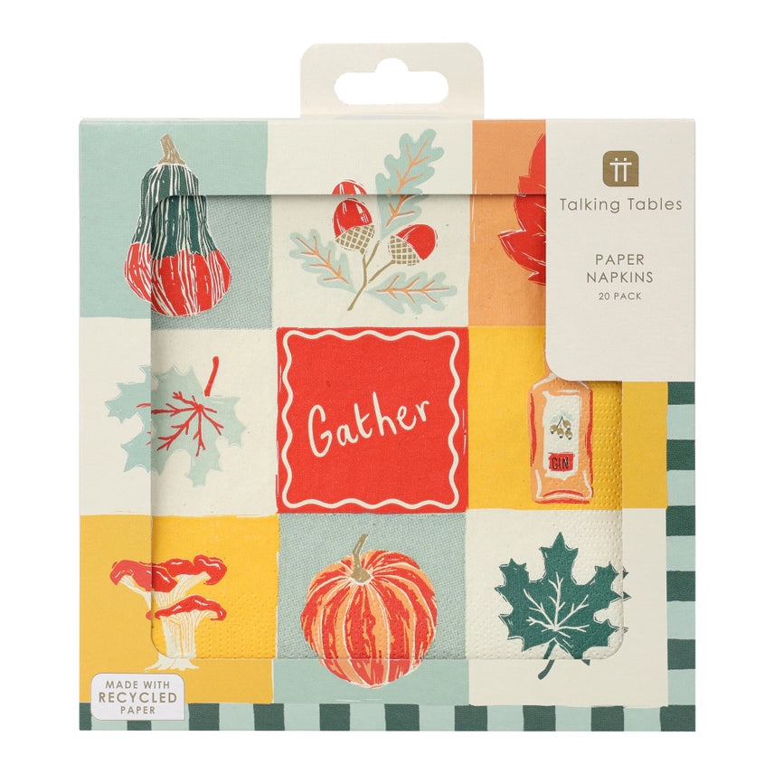 Gather Icon Paper Napkins