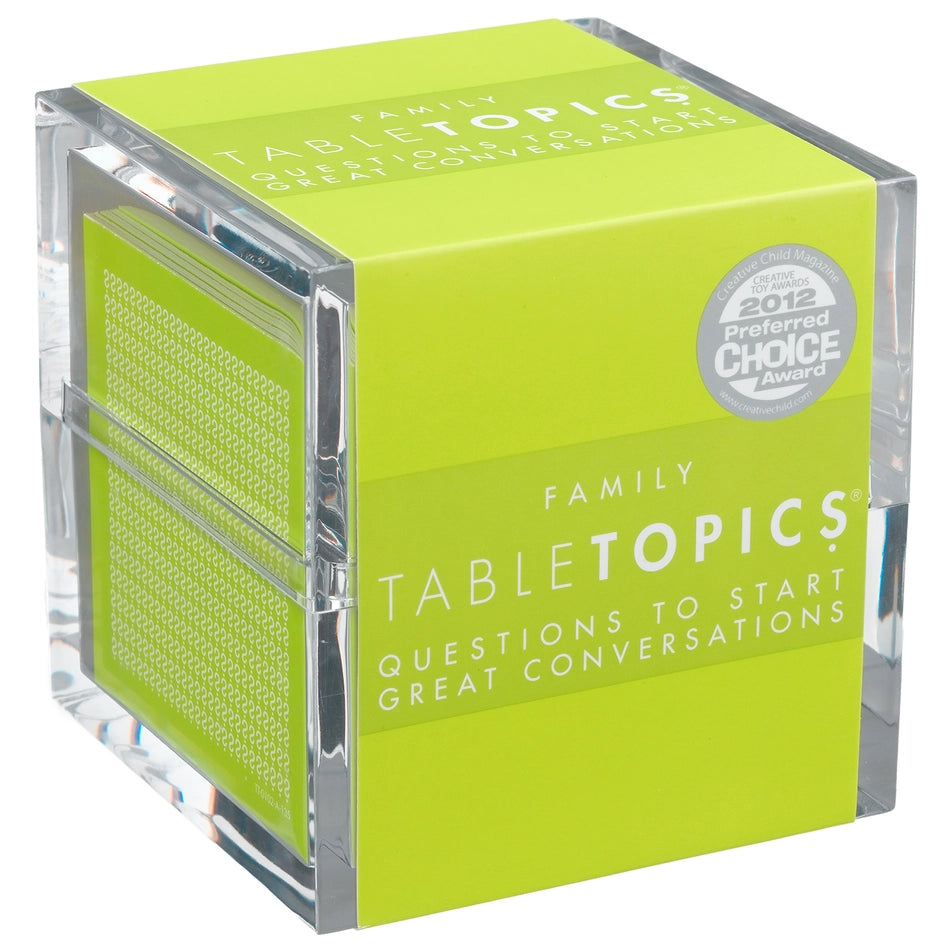 TABLE TOPICS FAMILY