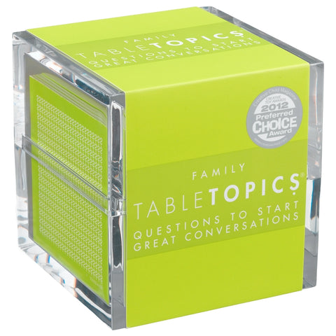 TABLE TOPICS FAMILY