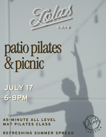 Pilates & Picnic on the Patio