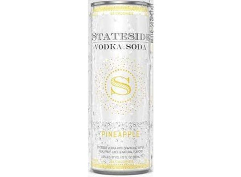 Stateside Vodka and Soda Pineapple 4pk Can