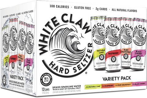 White Claw Hard Seltzer Variety - 12pk Can