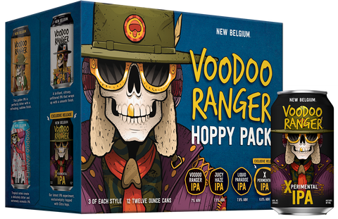 New Belgium Voodoo Ranger Hoppy Variety Pack 12PK Cans