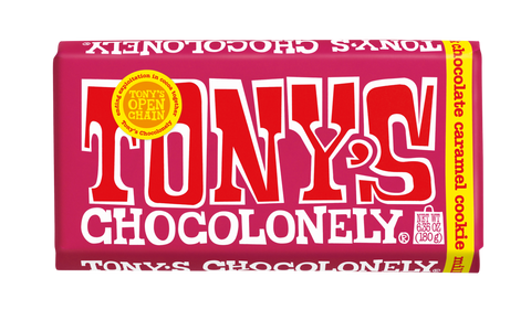 Tony's Chocolonely Milk Chocolate Caramel Cookie
