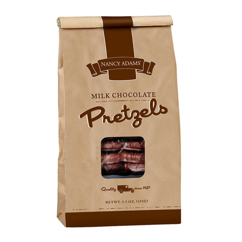 Nancy Adams Milk Chocolate Pretzels