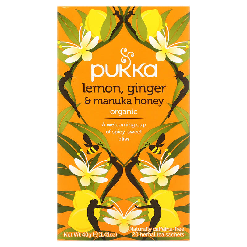 Pukka Tea - Lemon Ginger Manuka Honey