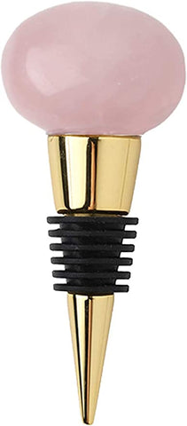 Rose Quartz Bottle Stopper