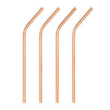 Copper Cocktail Straws
