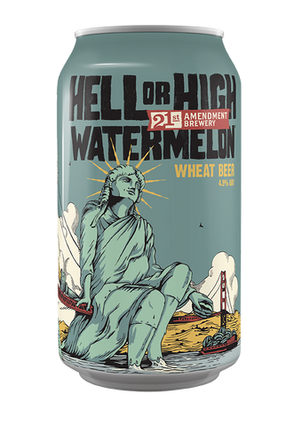 21st Amendment Brewery Hell or High Watermelon 6PK Cans