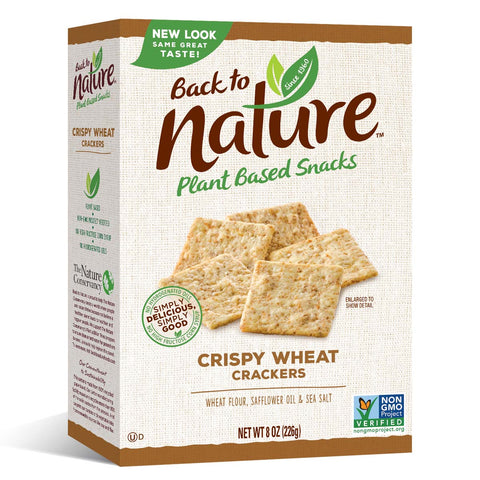 Back To Nature Wheat Crackers