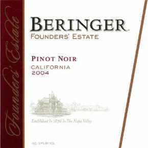 Beringer Fndr Estate Pinot Noir