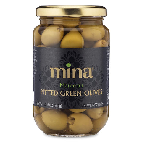 Mina Pitted Green Olives