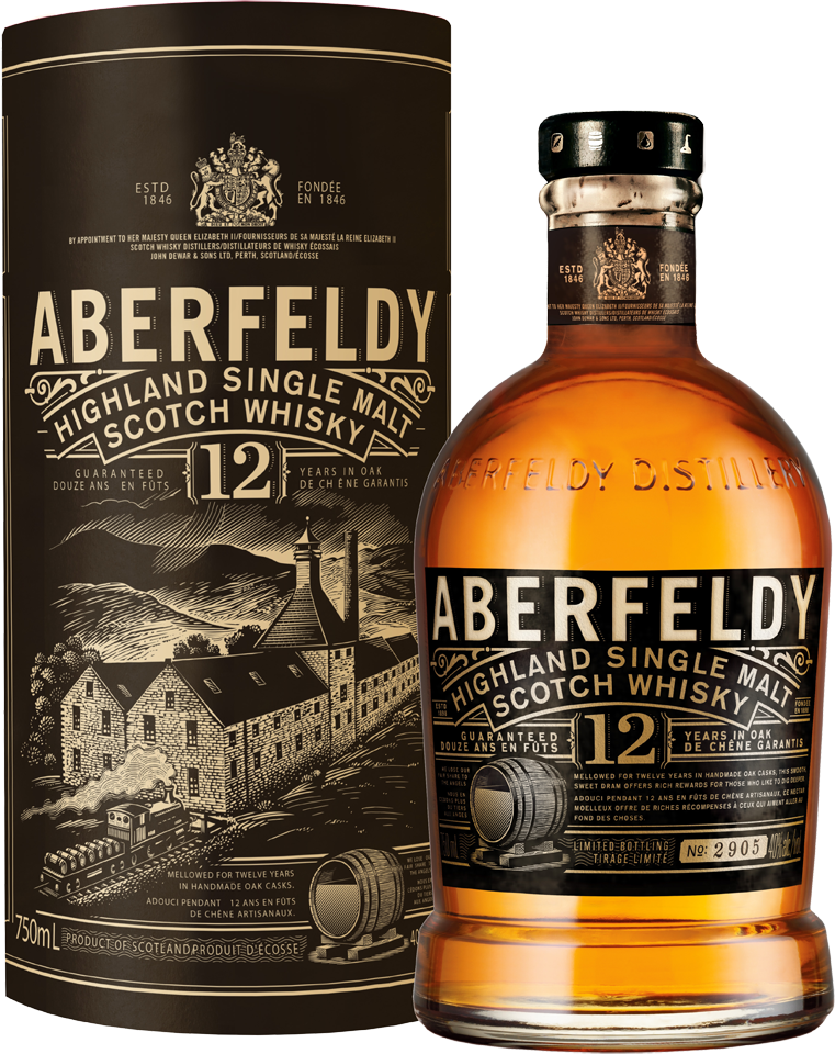 Aberfeldy 12yr Single Malt Scotch Whiskey