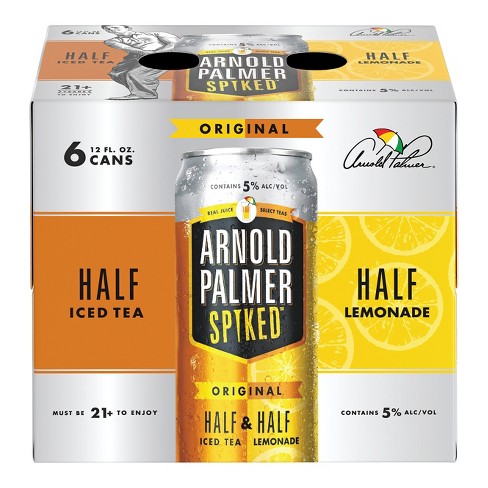 Arnold Palmer Spiked Half & Half 6pk - 12oz Cans