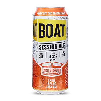 Carton Brewing Boat Session Ale 4pk Cans