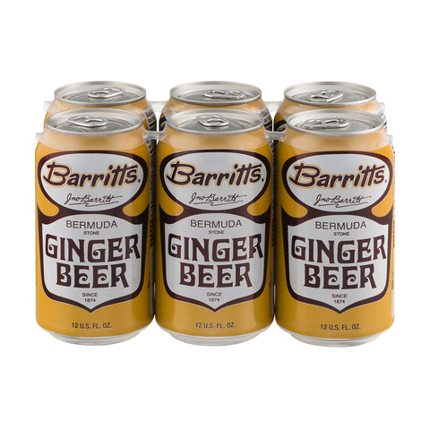 Barritts Ginger Beer 6Pk Can