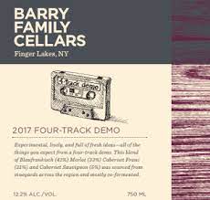Barry Family Four Track Demo Red