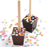 Ticket Chocolate: Hot Chocolate Stick - Birthday French Dark