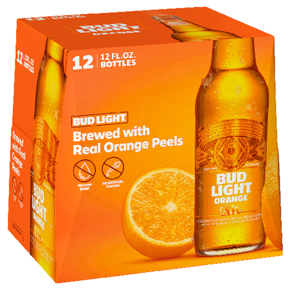 Bud Light Orange 12oz 12pk Bottles
