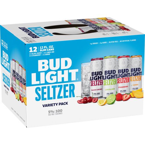 Bud Light Seltzer Variety 12pk Cans – White Horse Wine and Spirits