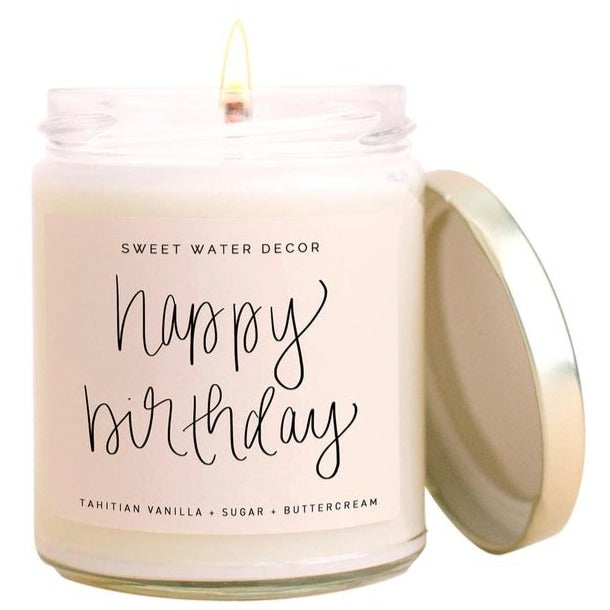 Sweet Water Decor: Happy Birthday Candle