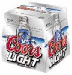Coors Light 16 Oz Aluminum Bottles 9Pk