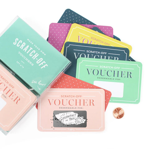 Inklings Paperie: Scratch Off Vouchers Pack