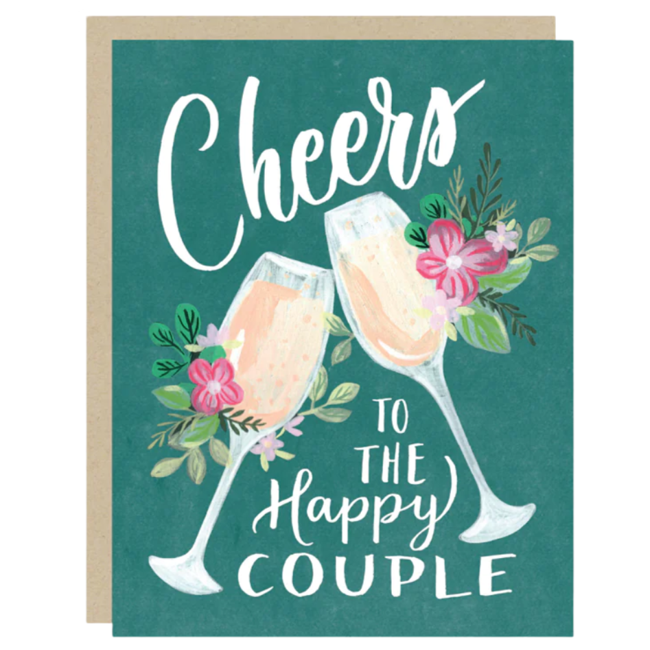 2021 Co. Cheers to the Happy Couple Card