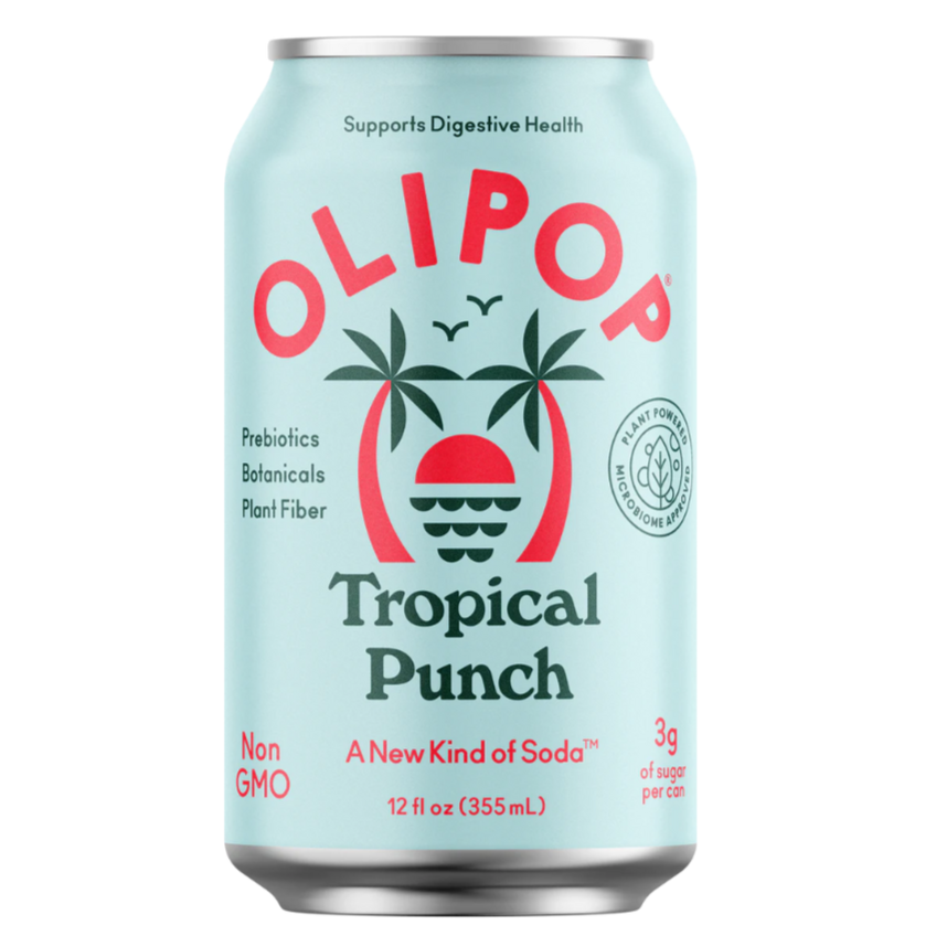 Olipop Sparkling Tonic Tropical Punch