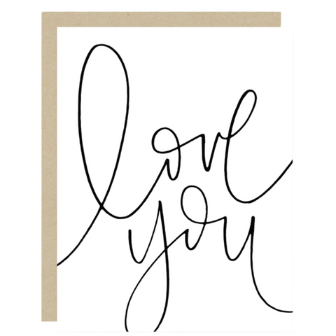 2021 Co. Penned Love You Card