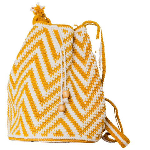 Altiplano Crocheted Bag - Gold