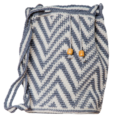 Altiplano Crocheted Bag - Grey