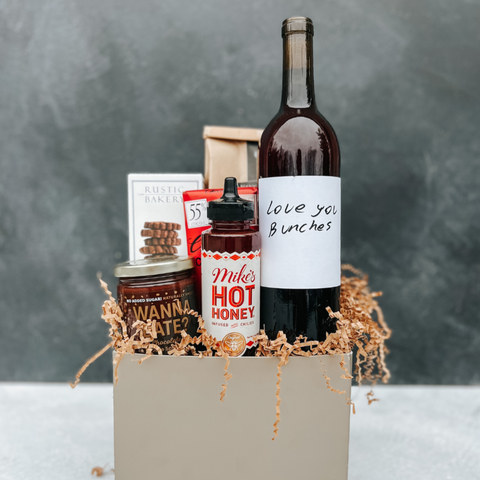 Red Wine & Chocolate Gift Basket