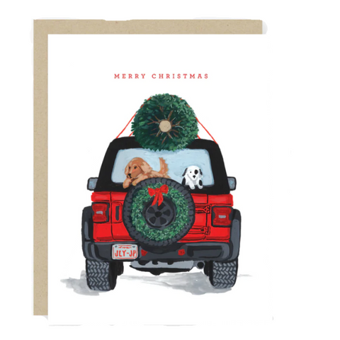 2021 Co. Jolly Jeep Christmas Card