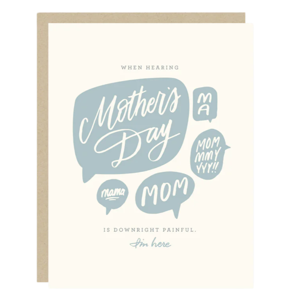 2021 Co. Talk Bubbles Empathy Mother's Day Card