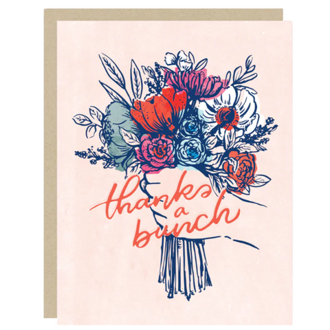 2021 Co. Thanks a Bunch Floral Card