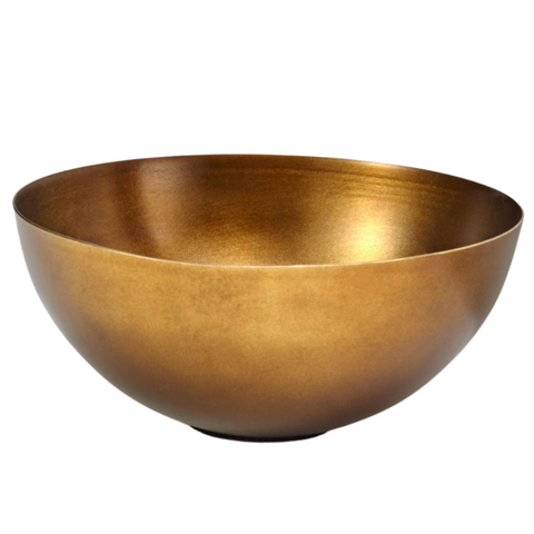 Be Home Cobbled Aged Bronze Bowl