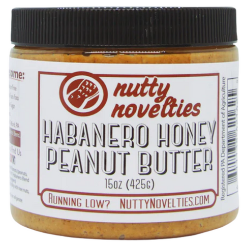 Nutty Novelties Habanero Honey Peanut Butter 15oz