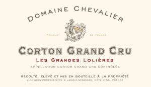 Domaine Chevalier Corton Les Grandes Lolieres