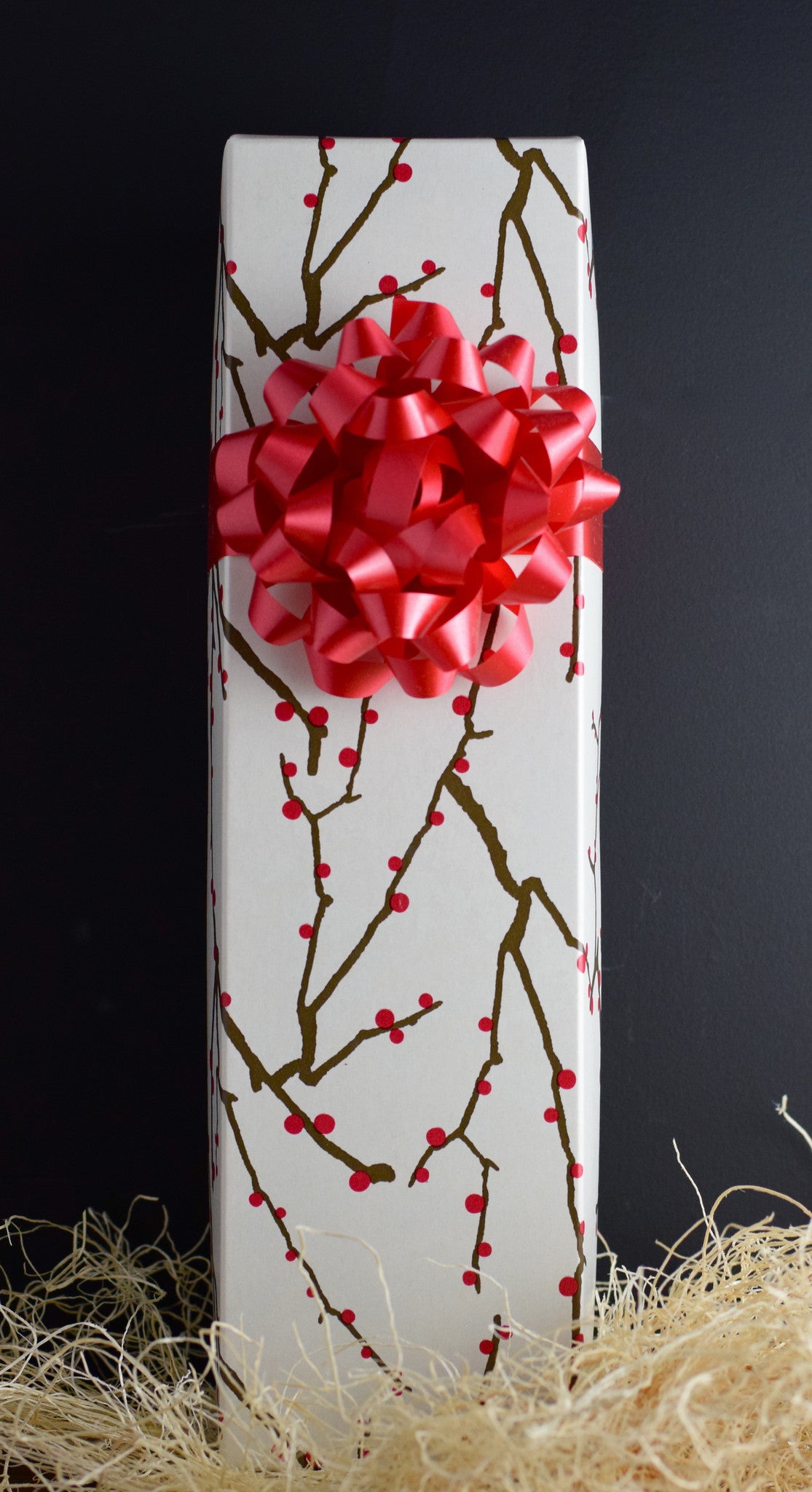 Wine Gift Box in Boho Branches