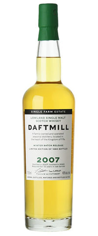 Daftmill Winter Release 2007 Single Malt Scotch Whiskey