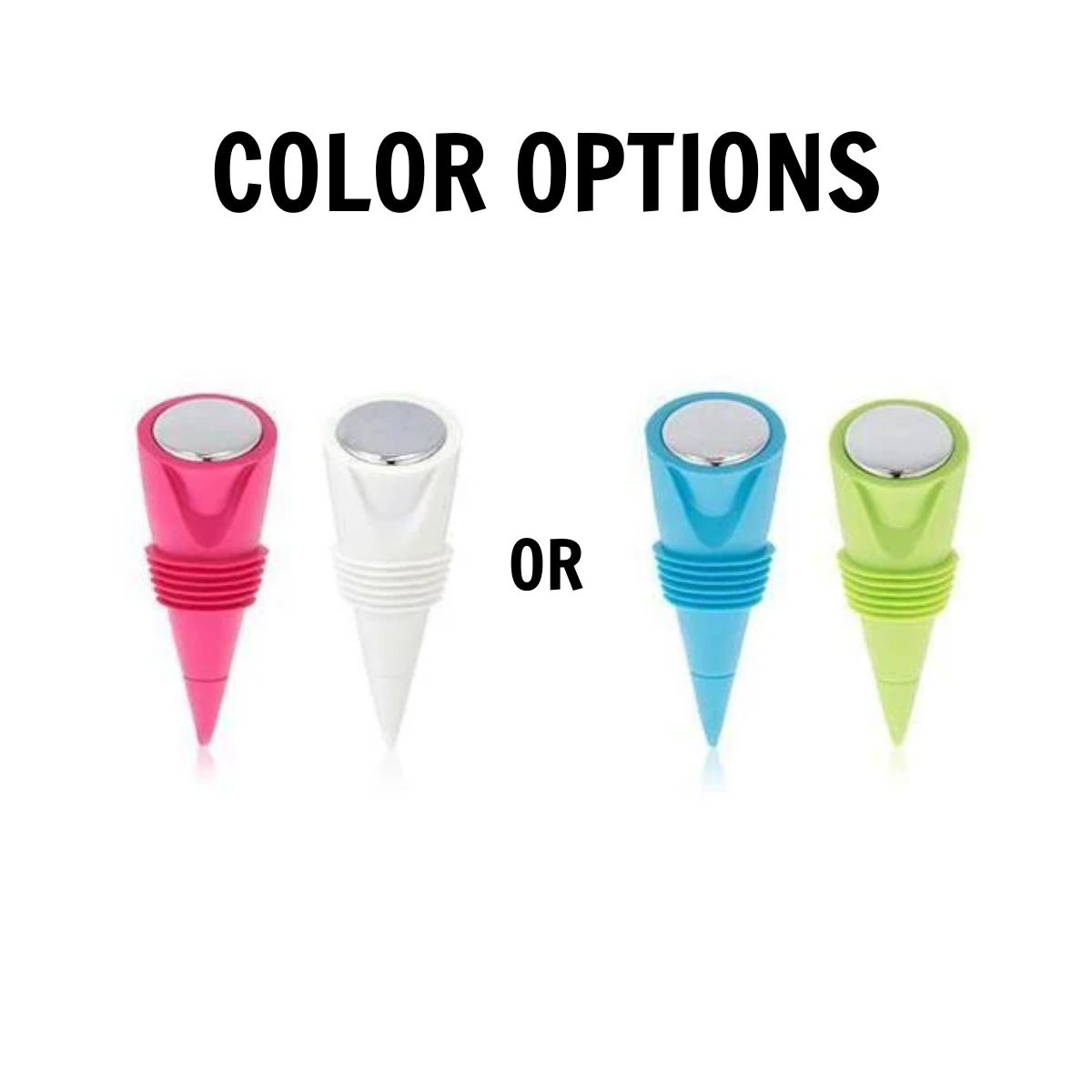 Reusable Silicone Bottle Topper – Shewines