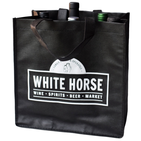White Horse 6-Bottle Wine Tote