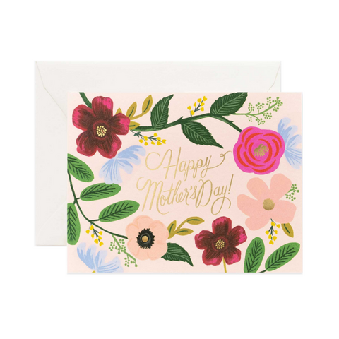 Wildflowers Mother's Day Card