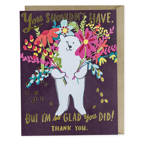 Emily McDowell: Glad You Did Thank You Card