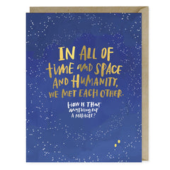 Emily McDowell: Met One Another Miracle Card